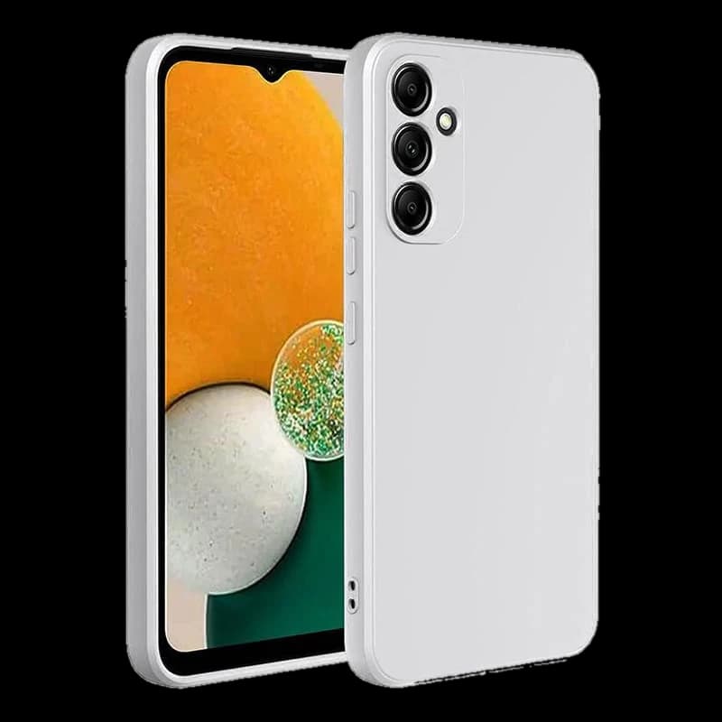 Чехол Silicone Case v2 для Samsung Galaxy A34 Белый