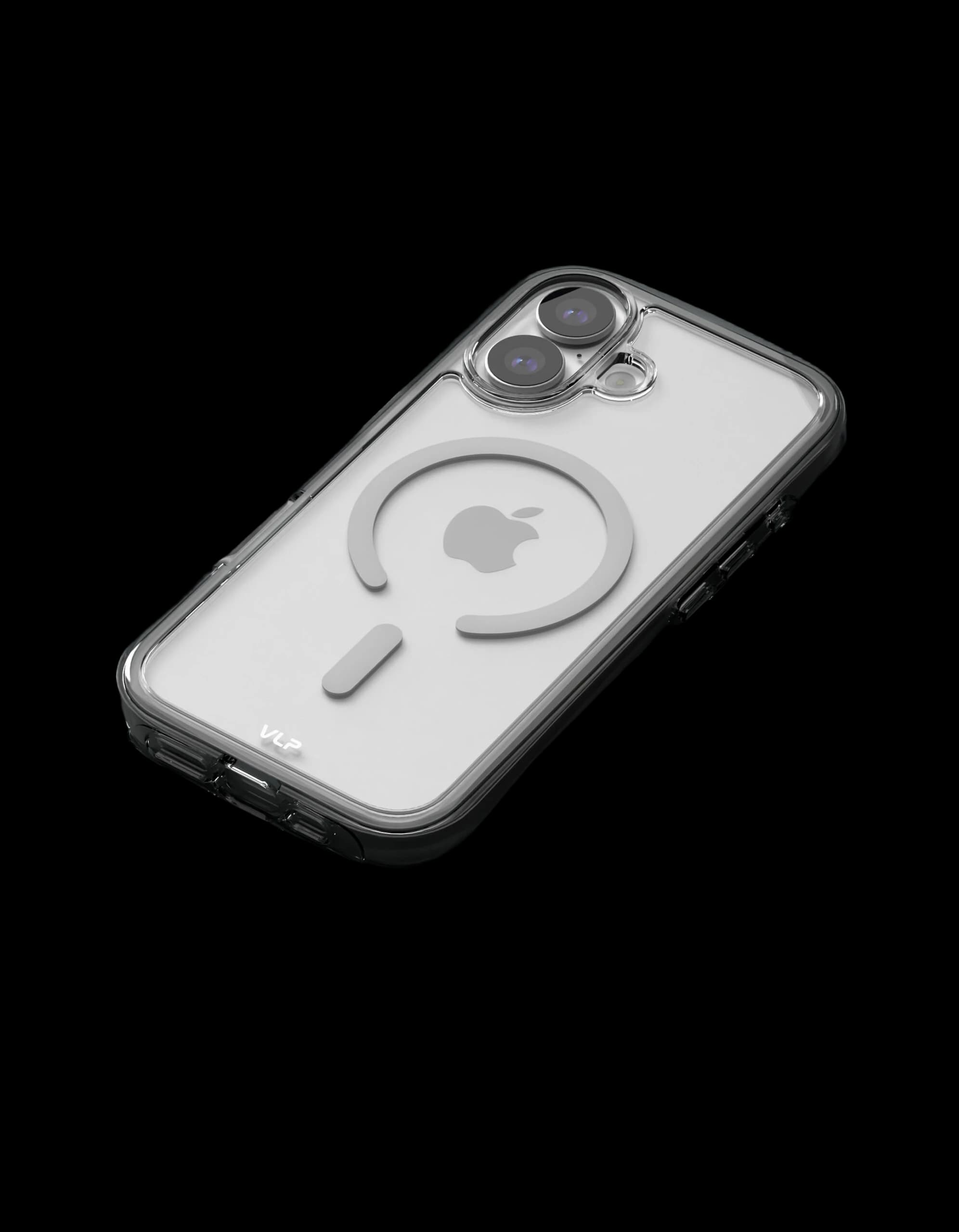 Чехол защитный VLP Bubble Case с MagSafe для iPhone 17, белый