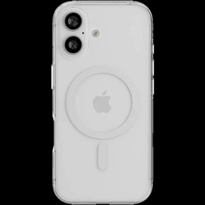Чехол-накладка uBear Vision Mag для iPhone 17, поликарбонат, прозрачный
