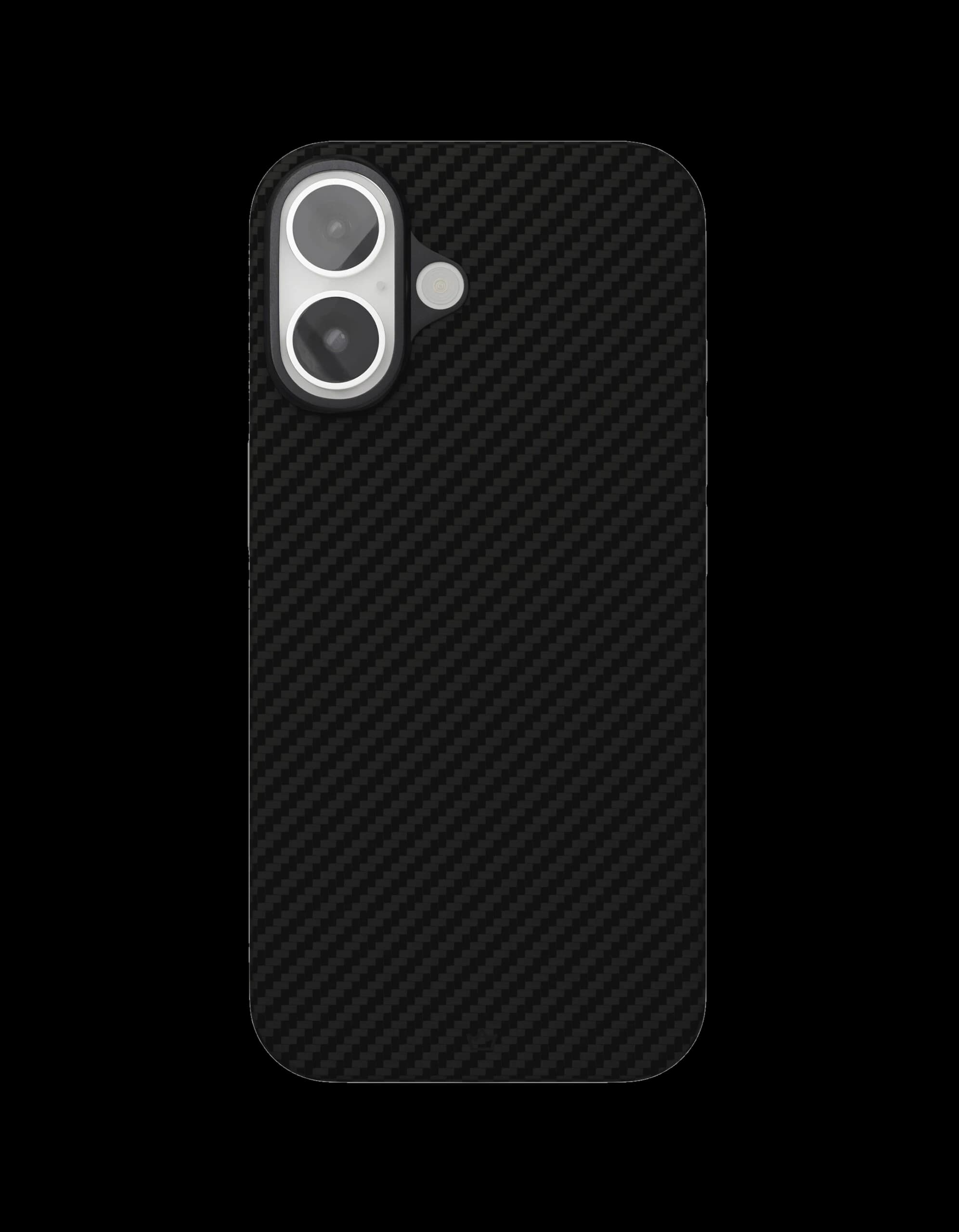 Чехол защитный VLP Kevlar Case с MagSafe для iPhone 16, черный