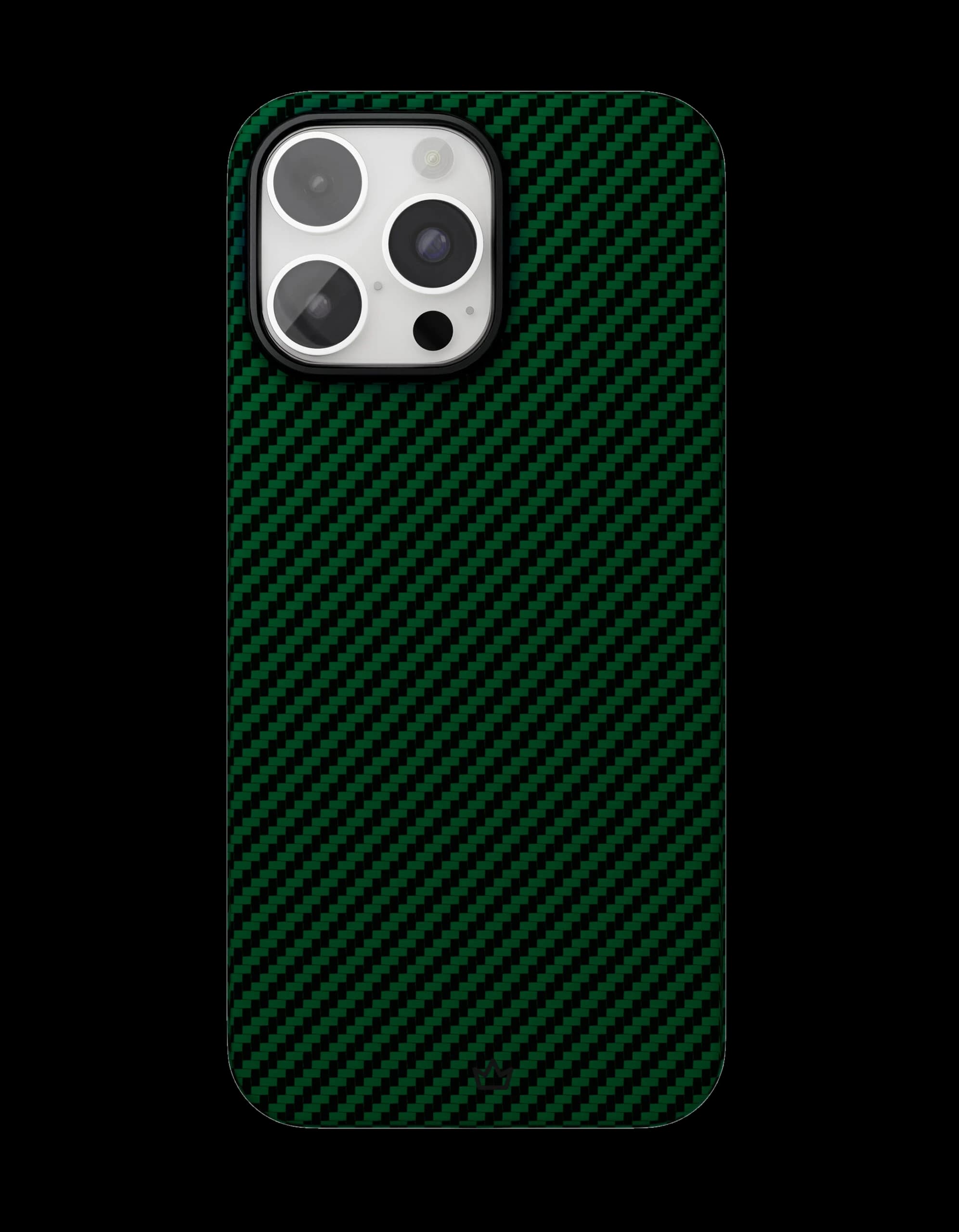 Чехол защитный VLP Kevlar Case с MagSafe для iPhone 16 ProMax, зеленый