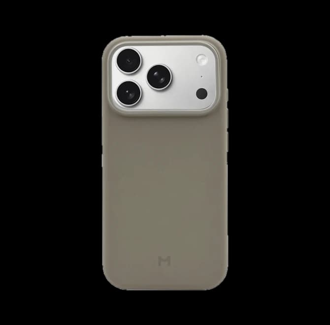 Чехол Magssory для iPhone 17 Pro, силикон, ivory