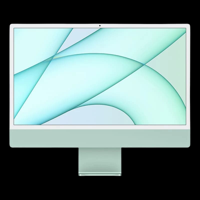 Apple iMac 24" (M1 8C CPU, 7C GPU, 2021) Retina 4,5K, 8/256Gb SSD (MJV83) Green, зеленый