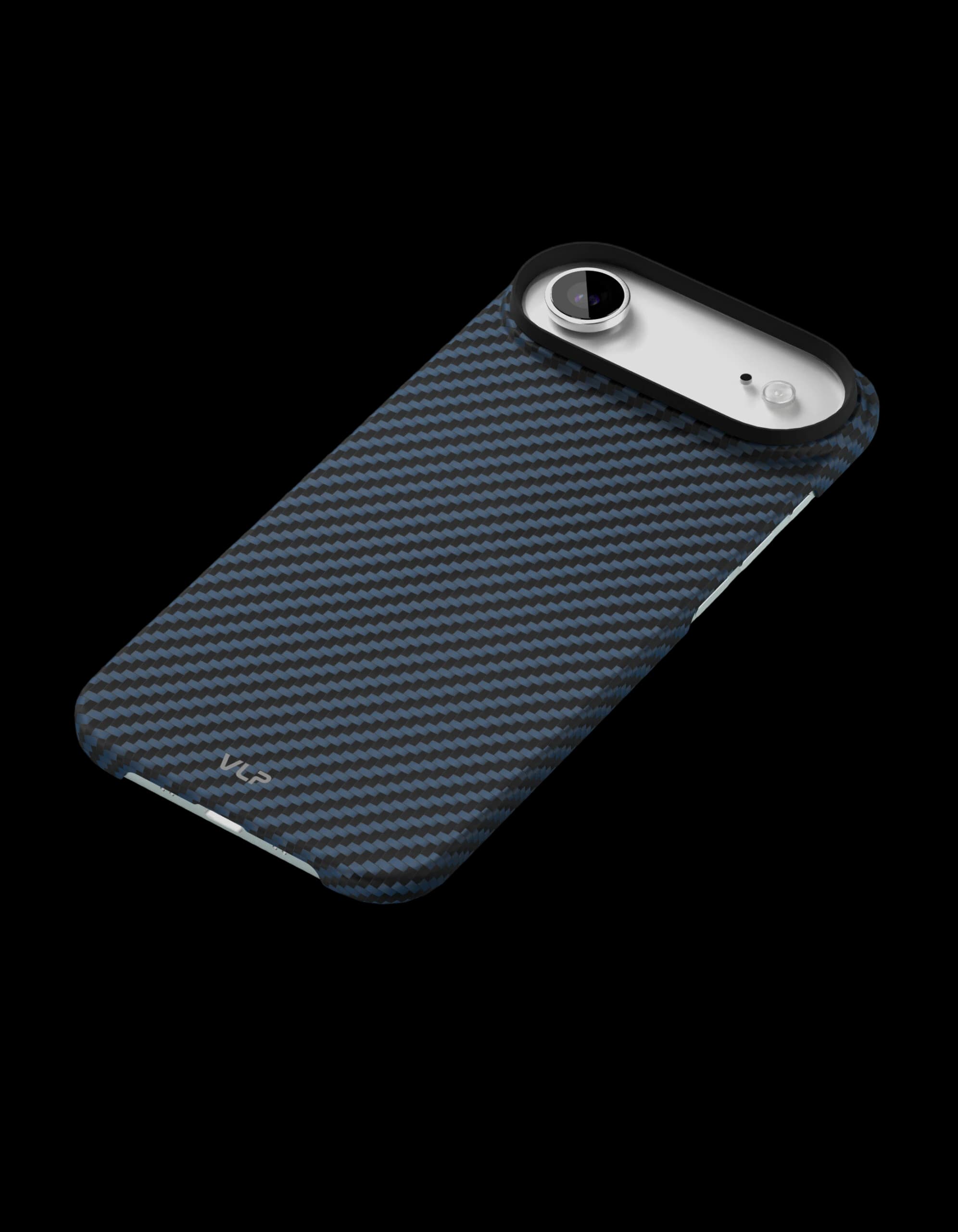 Чехол защитный VLP Kevlar Case с MagSafe для iPhone Air, синий