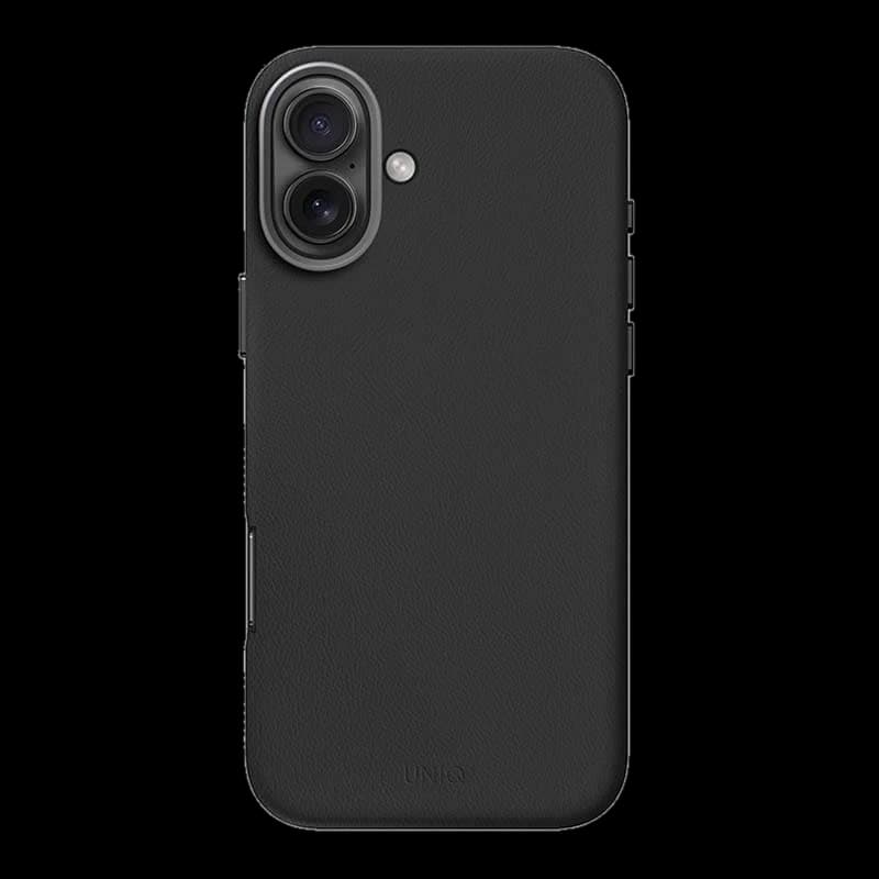 Чехол для iPhone 16 Plus UNIQ Lyden Black (MagSafe), Черный