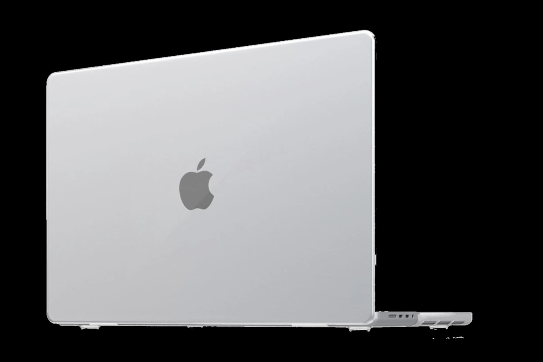 Чехол защитный VLP Click Case для MacBook Pro 16.2'' (M1, M2, M3, M4), прозрачный