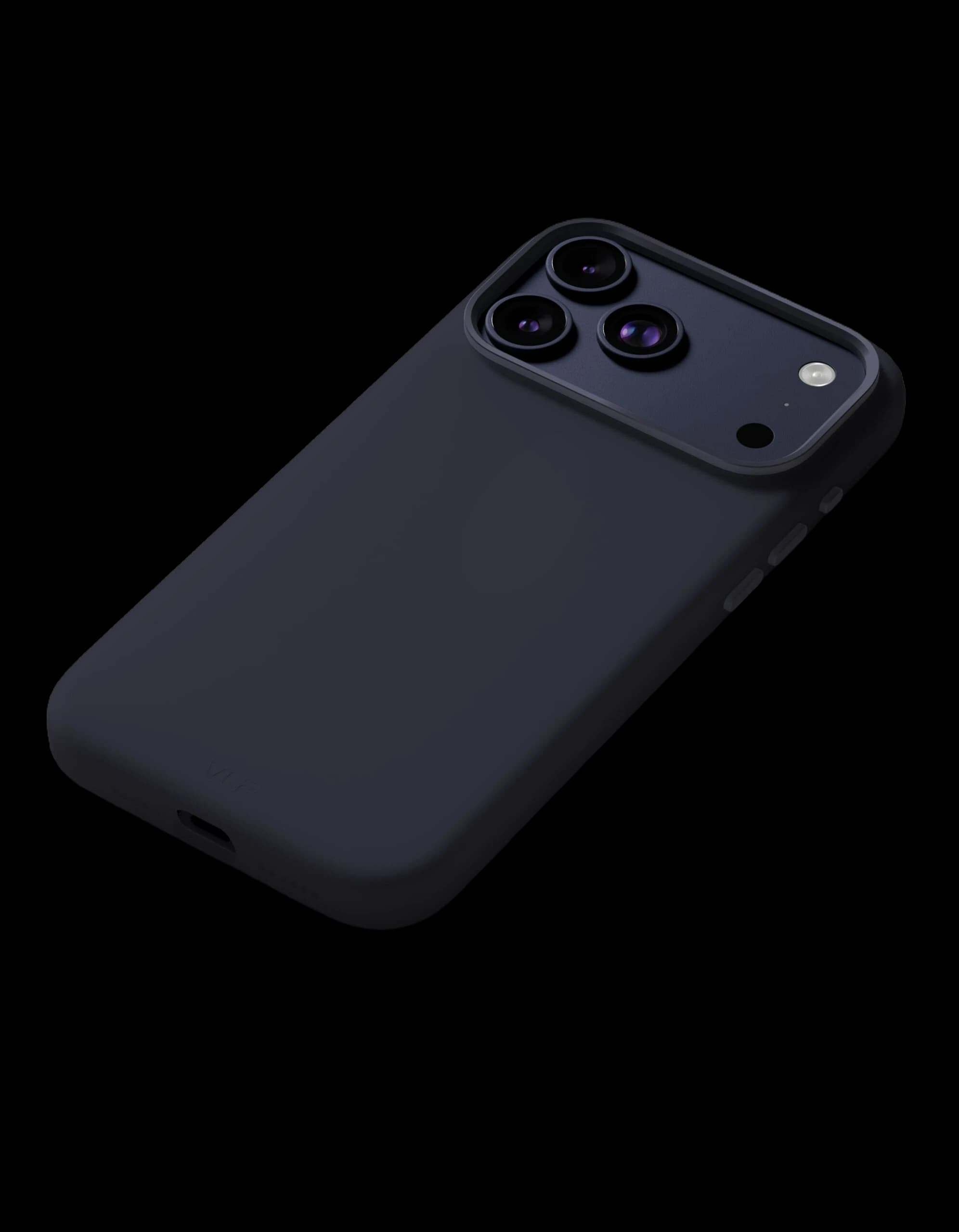 Чехол защитный VLP Aster Pro Case с MagSafe для iPhone 17 ProMax, темно-синий