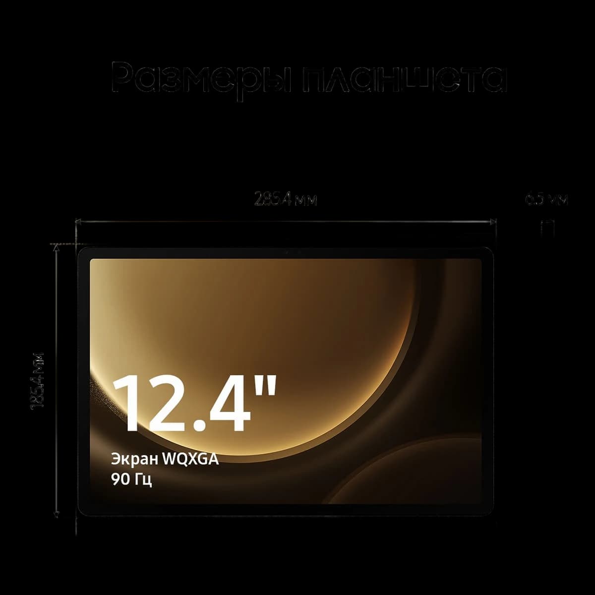 Samsung Galaxy Tab S9 FE+ 12,4" Wi-Fi 8/128Gb Silver, серебристый