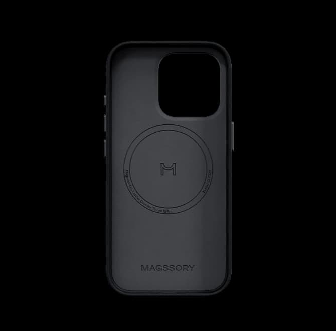 Чехол для iPhone 16 Pro Eco Leather Case Midnight