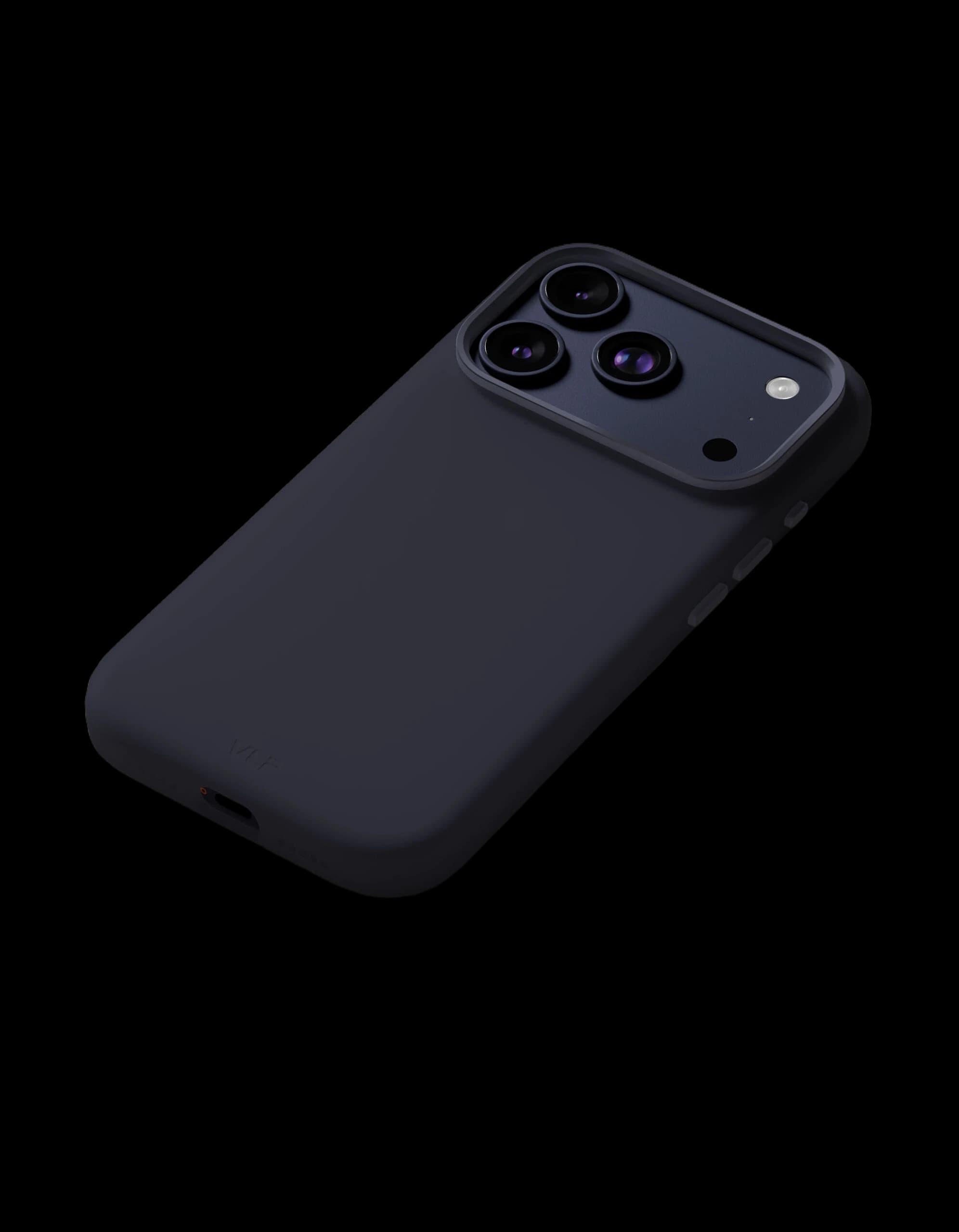 Чехол защитный VLP Aster Pro Case с MagSafe для iPhone 17 Pro, темно-синий