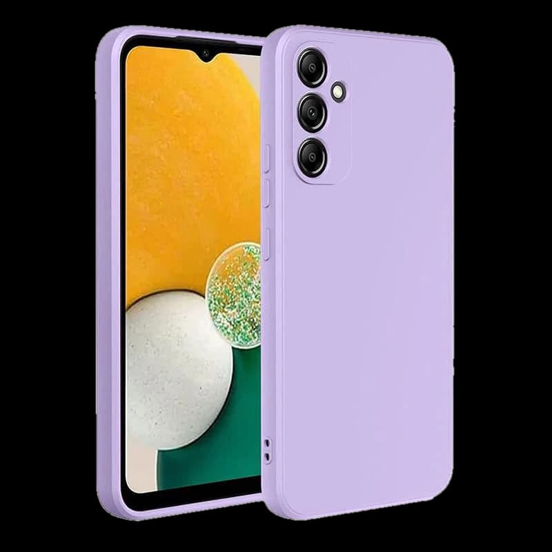 Чехол Silicone Case v2 для Samsung Galaxy A34 Лавандовый