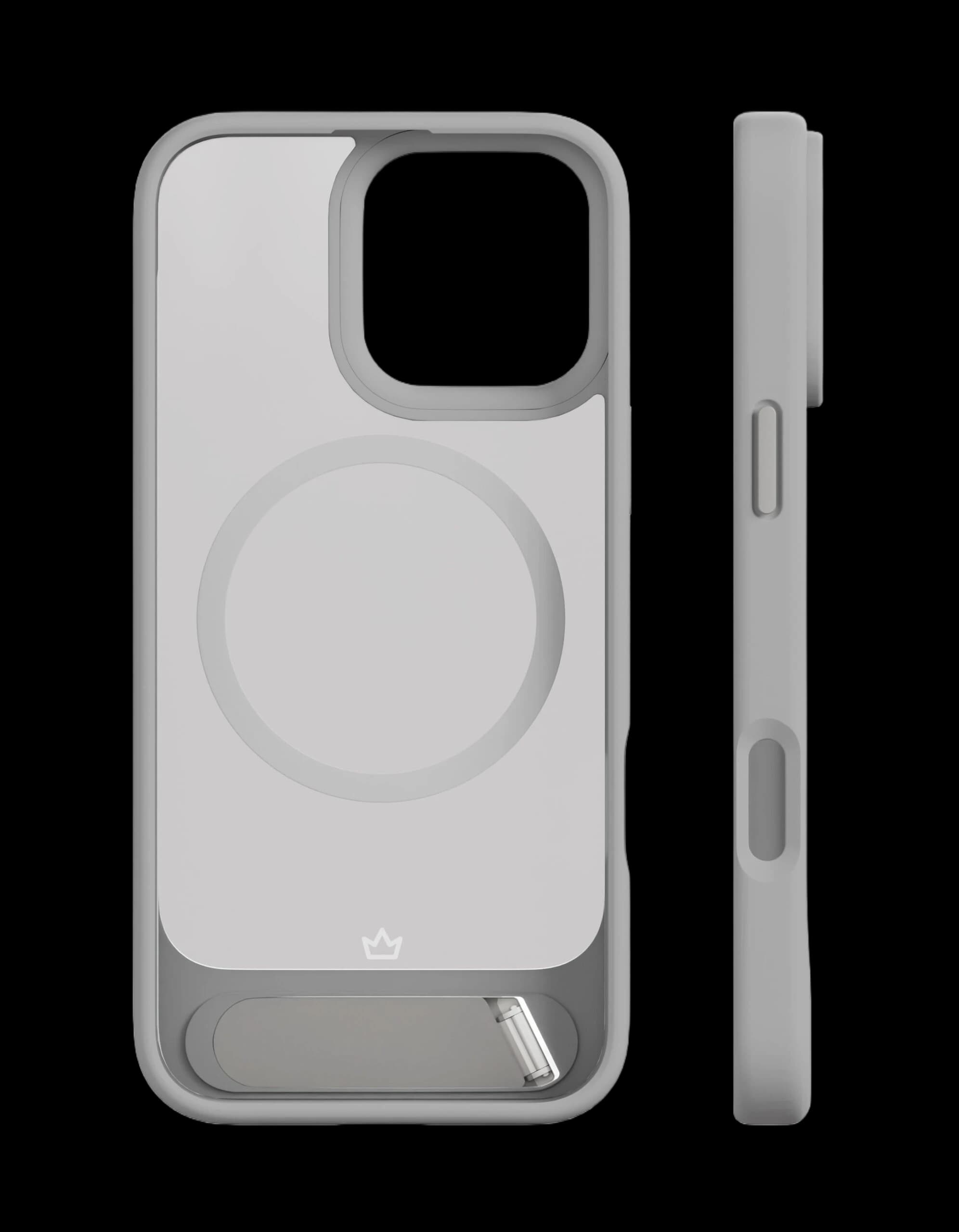 Чехол защитный VLP Reels Case с MagSafe для iPhone 16 Pro, серый