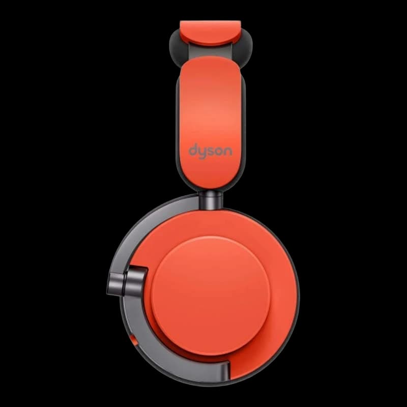 Беспроводные наушники Dyson OnTrac Ceramic Cinnabar, черный/красный