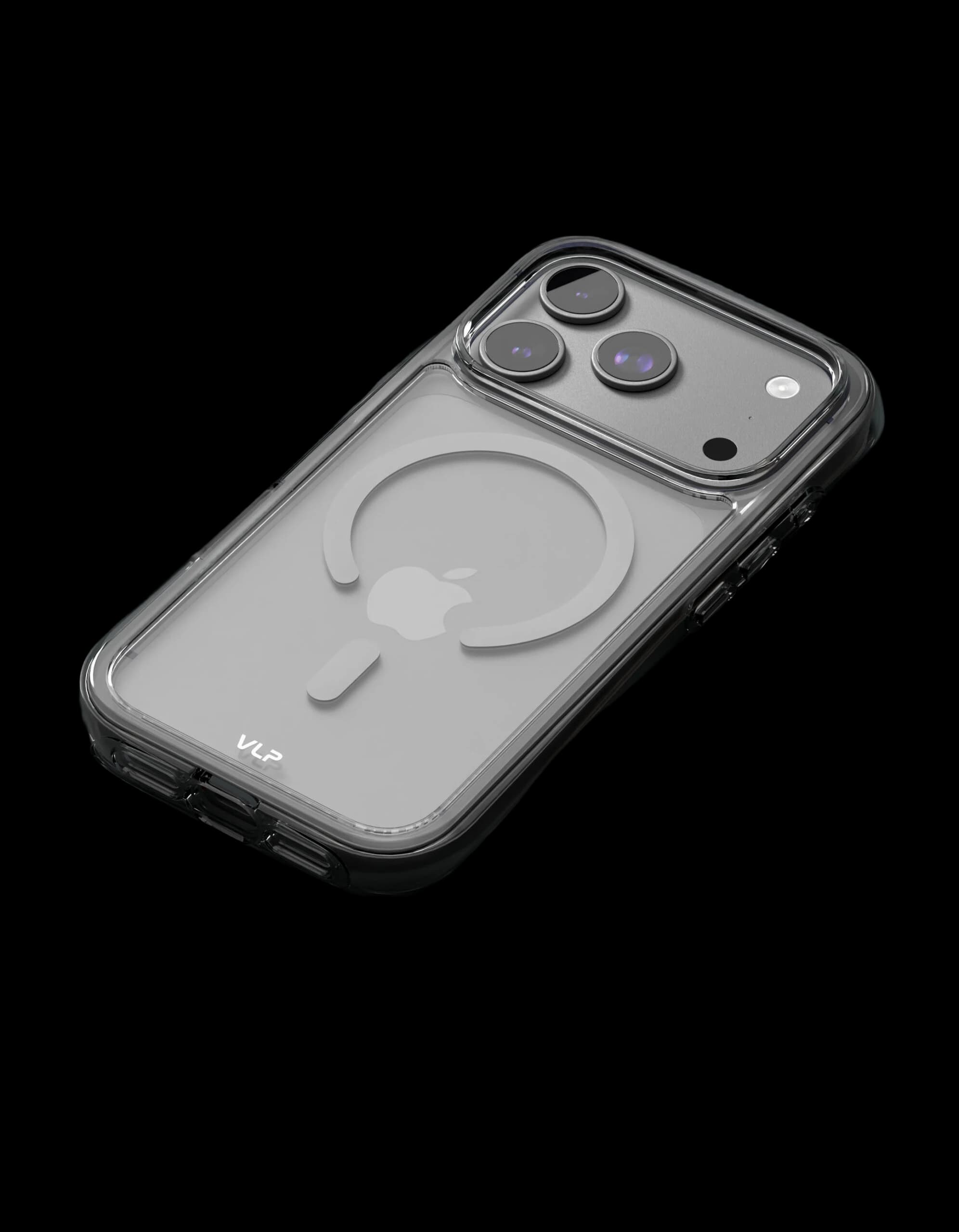 Чехол защитный VLP Bubble Case с MagSafe для iPhone 17 Pro, белый