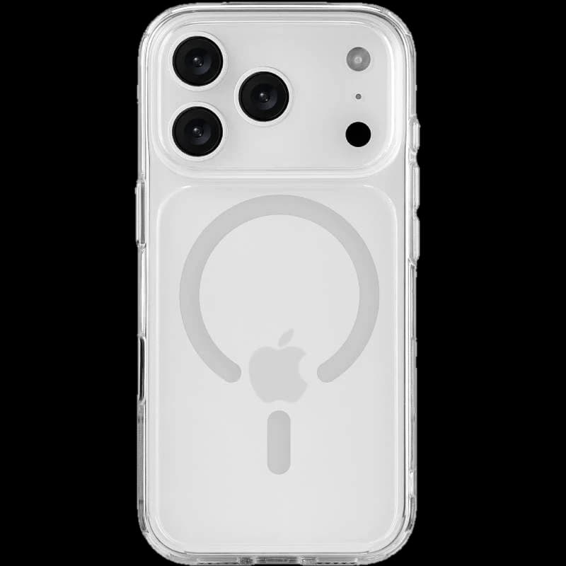 Чехол-накладка uBear Real Mag для iPhone 17 Pro Max, поликарбонат, прозрачный