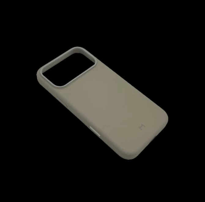 Чехол Magssory для iPhone 17 Pro Max, силикон, ivory