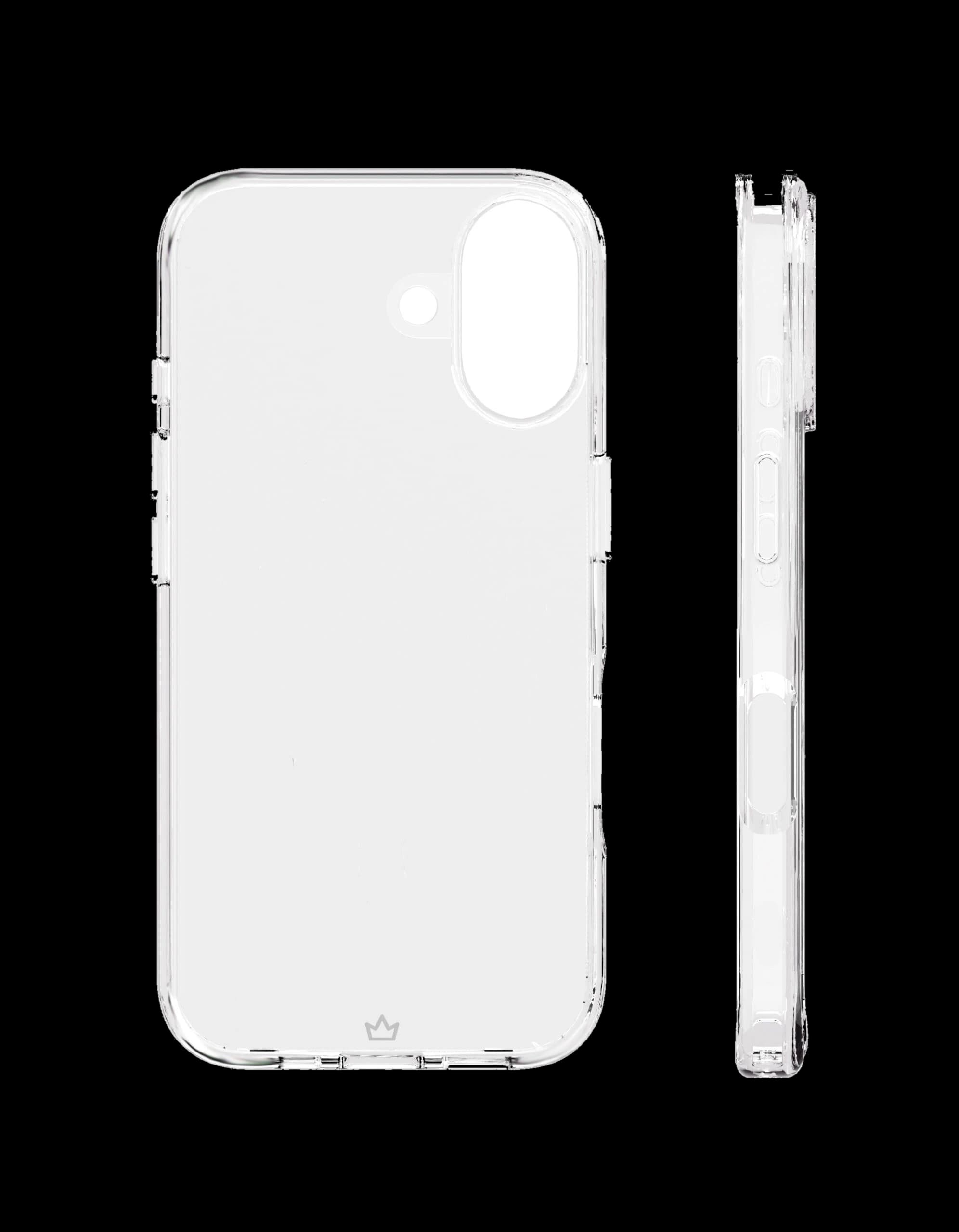 Чехол защитный VLP Diamond Case для iPhone 16, прозрачный