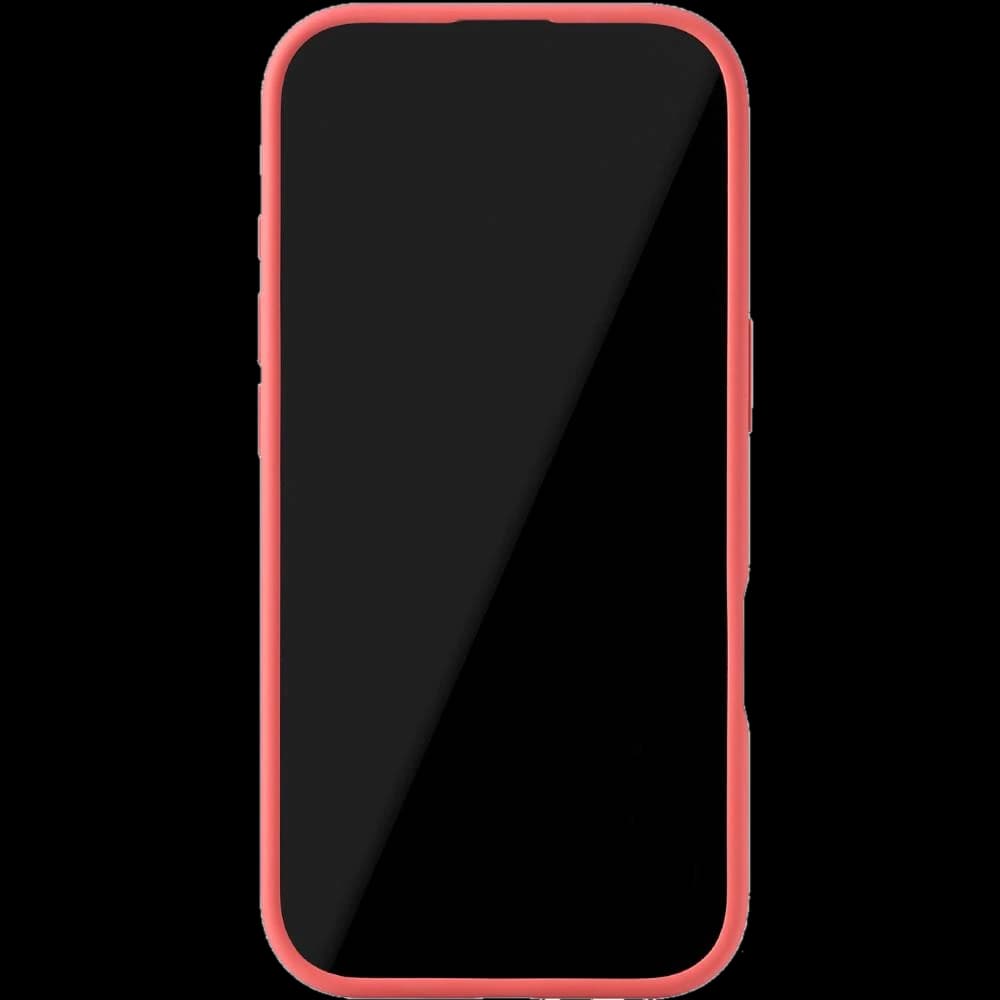 Чехол-накладка uBear Touch Mag для iPhone 17, силикон, коралловый