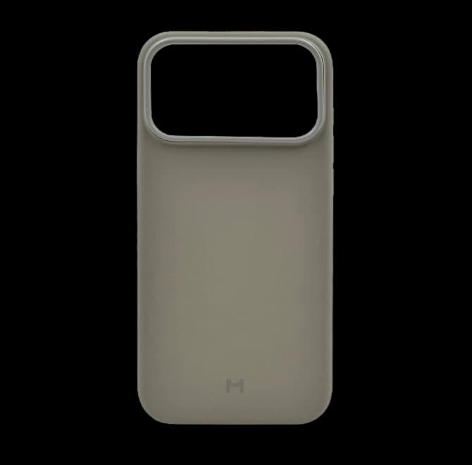 Чехол Magssory для iPhone 17 Pro Max, силикон, ivory