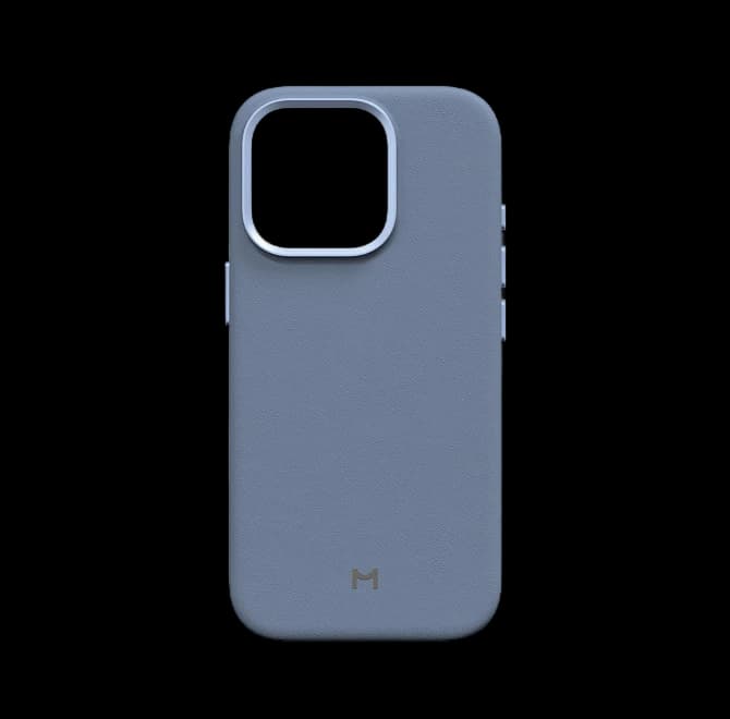 Чехол для iPhone 16 Pro Eco Leather Case Cobalt