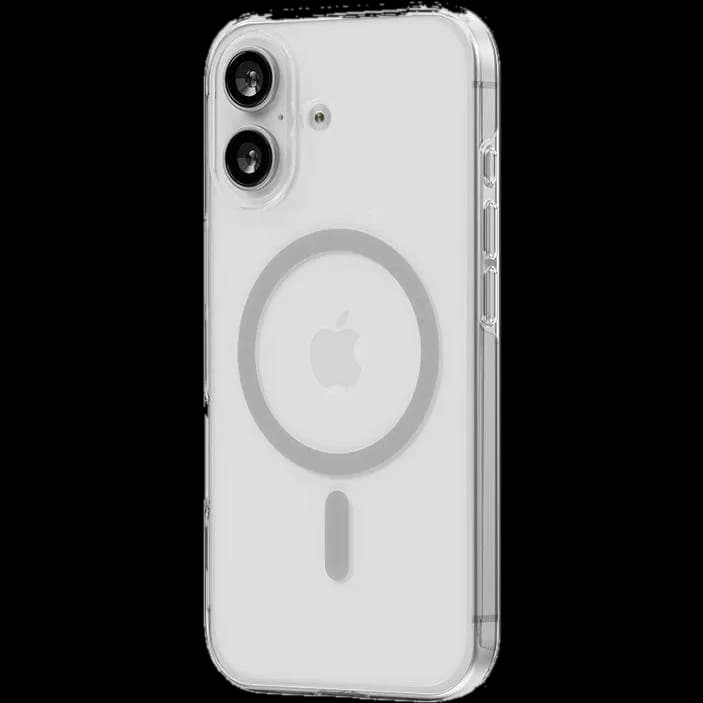 Чехол-накладка uBear Vision Mag для iPhone 17, поликарбонат, прозрачный