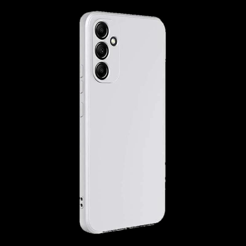 Чехол Silicone Case v2 для Samsung Galaxy A34 Белый