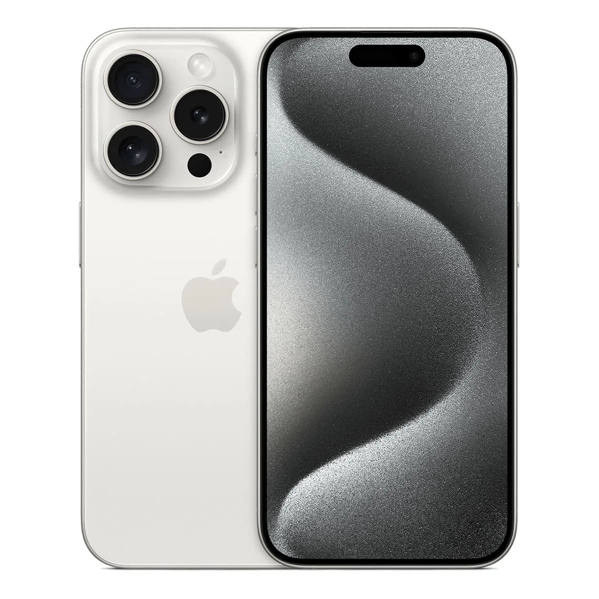 Apple iPhone 15 Pro 128Gb Dual SIM White Titanium, белый титан