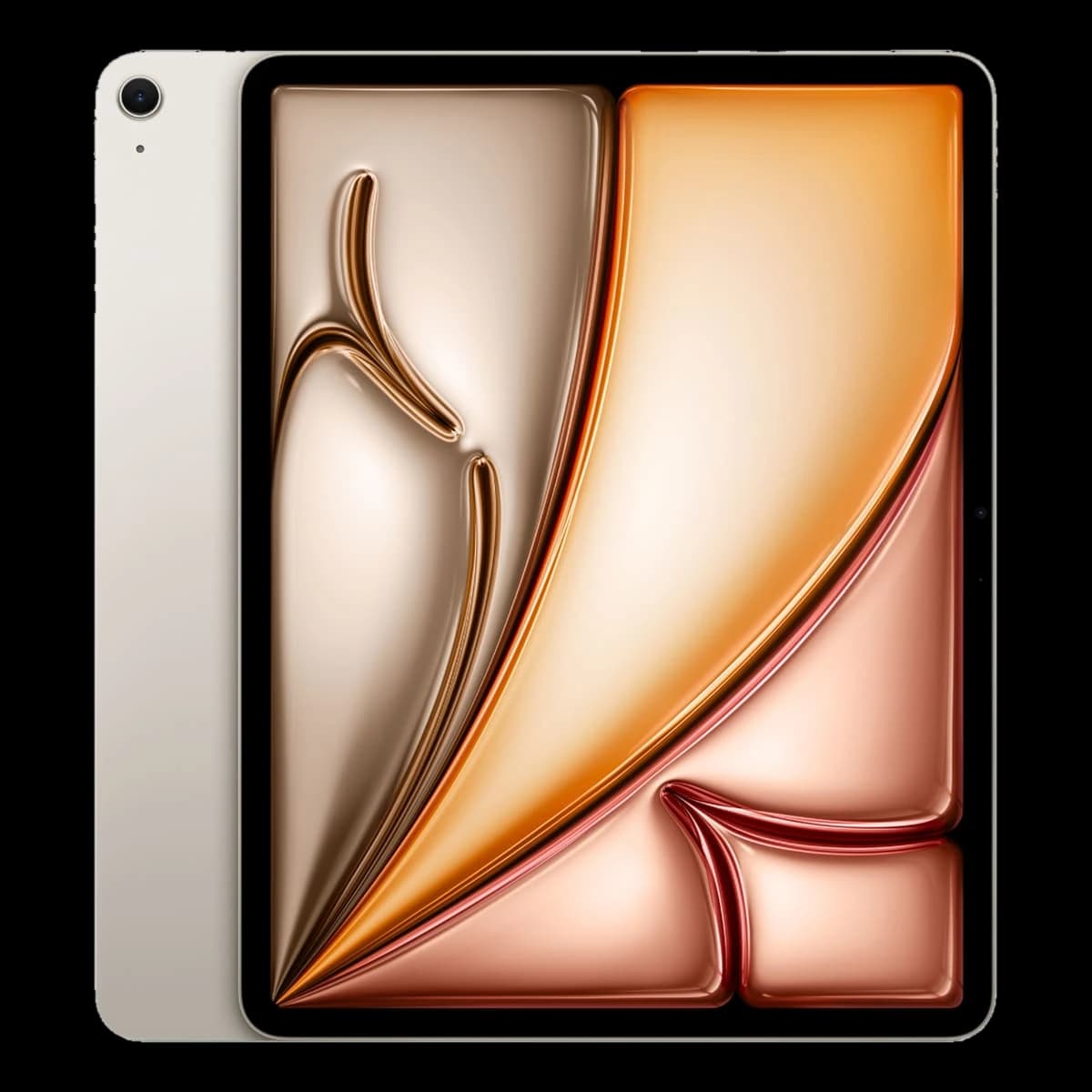 Apple iPad Air 13" (M2, 2024, 6 gen) Wi-Fi 256Gb Starlight, «сияющая звезда»
