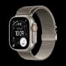 Apple Watch Ultra 3 (2025), 49 мм корпус из титана цвета «Natural», ремешок Titanium Milanese Loop размера M цвета «Natural»