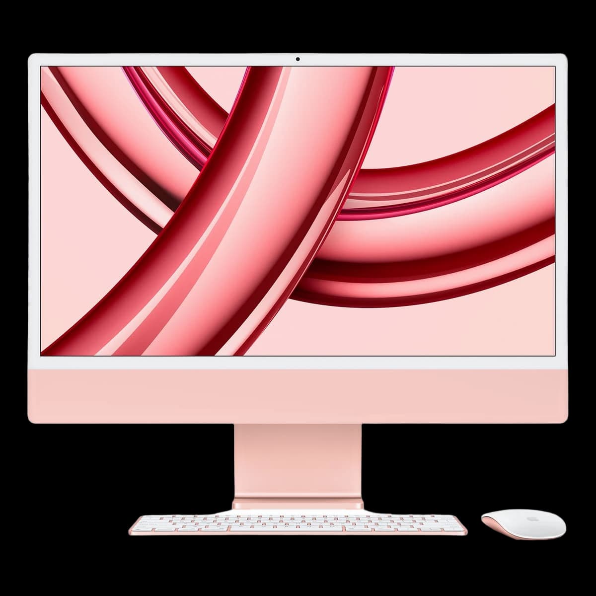 Apple iMac 24" (M3, 8C CPU, 10C GPU, 2023) Retina 4,5K, 8Gb, 256Gb SSD (MQRT3) Pink, розовый