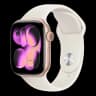 Apple Watch Series 11, 46 мм корпус из алюминия цвета «Rose Gold», ремешок Sport Band размера S/M цвета «Light Blush»