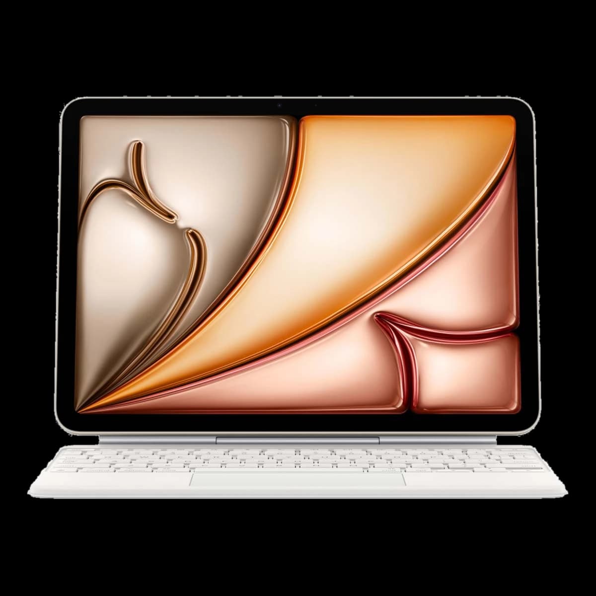 Чехол-клавиатура для iPad Air 13" M3 Apple Magic Keyboard (MDFW4) White, белый