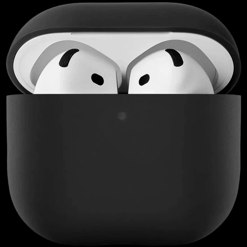 Чехол uBear Touch Pro черный, для AirPods 4/4 ANC