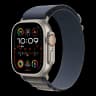 Apple Watch Ultra 2 (2023), 49 мм корпус из титана цвета «Natural», ремешок Alpine Loop размера L цвета «Blue»