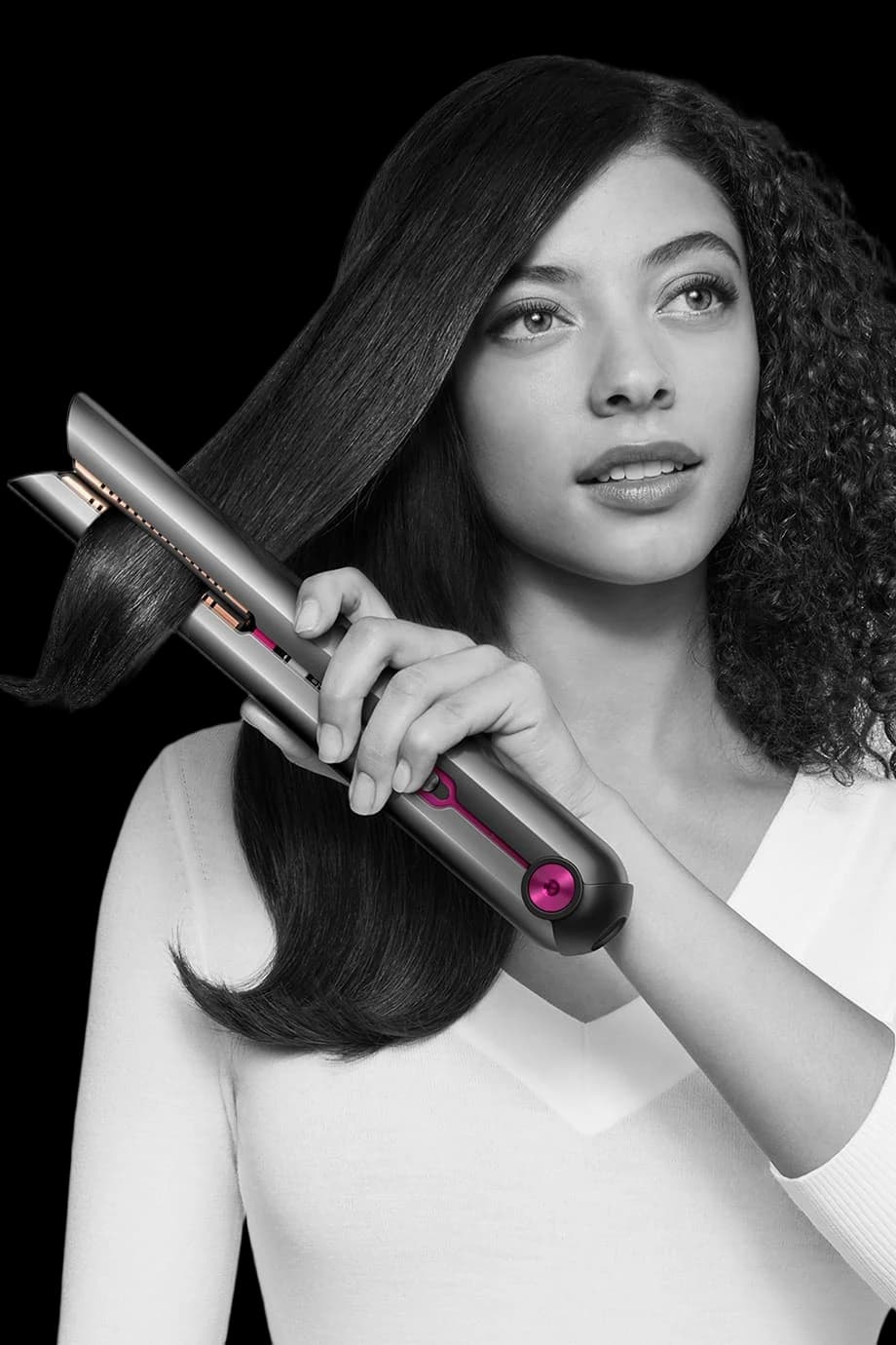 Выпрямитель для волос Dyson Corrale HS03 Fuchsia/Bright Nickel, фуксия/блестящий никель