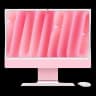 Apple iMac 24" (M4 8C CPU, 8C GPU, 2024) Retina 4,5K, 16Gb, 256Gb SSD (MWUG3) Pink, розовый