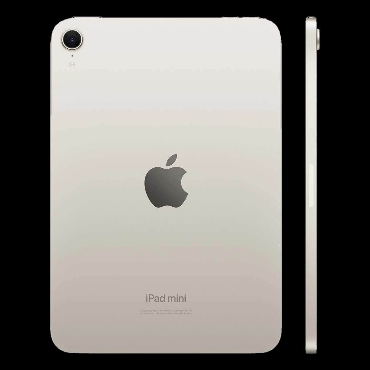 Apple iPad mini 8,3″ (A17 Pro, 2024, 7 gen) Wi-Fi 512Gb Starlight, «сияющая звезда»