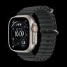 Apple Watch Ultra 3 (2025), 49 мм корпус из титана цвета «Natural», ремешок Ocean Band цвета «Black»