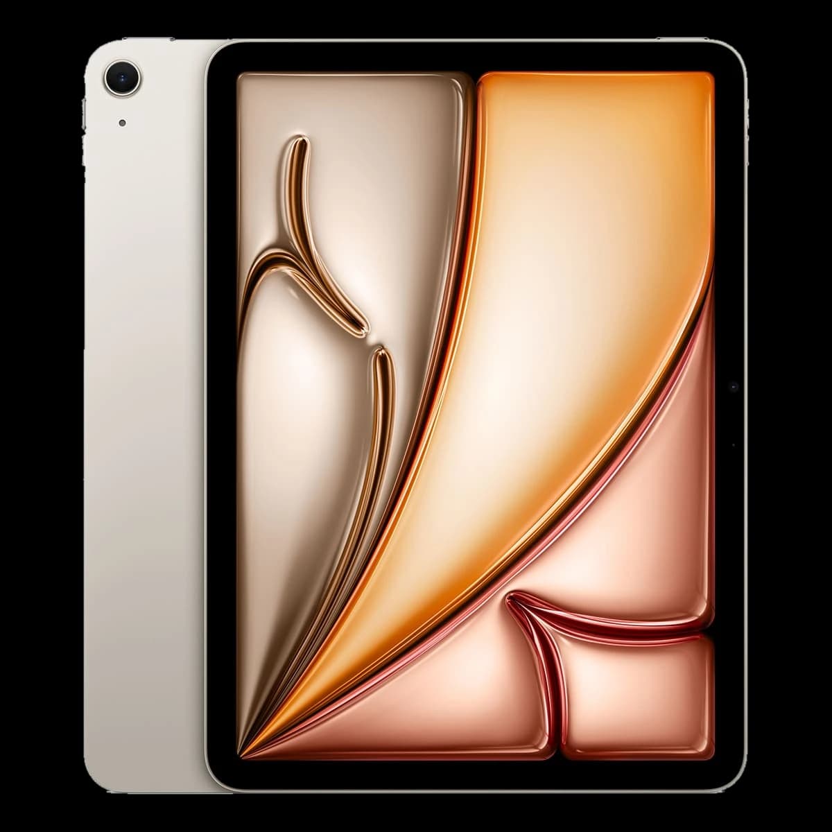 Apple iPad Air 11" (M2, 2024, 6 gen) Wi-Fi 128Gb Starlight, «сияющая звезда»