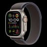 Apple Watch Ultra 2 (2023), 49 мм корпус из титана цвета «Natural», ремешок Trail Loop размера S/M цвета «Blue/Black»