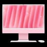 Apple iMac 24" (M4 10C CPU, 10C GPU, 2024) Retina 4,5K, 24Gb, 512Gb SSD (MD2U4) Pink, розовый