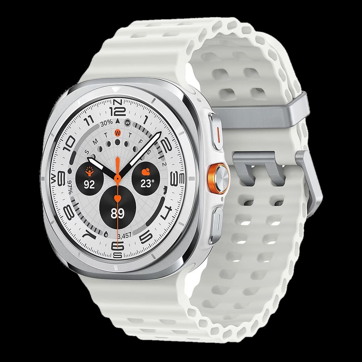 Часы Samsung Galaxy Watch Ultra 47 мм Titanium White, белый титан (2024)