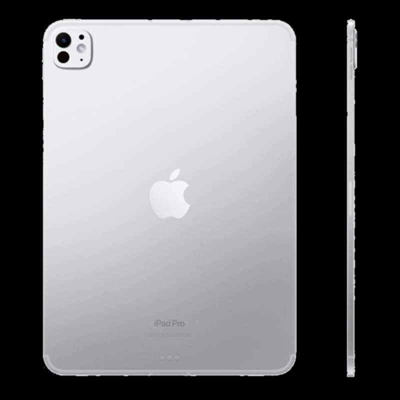 Apple iPad Pro 13" (M4, 2024, 7 gen) Wi-Fi 1Tb, нанотекстурное стекло, Silver, серебристый