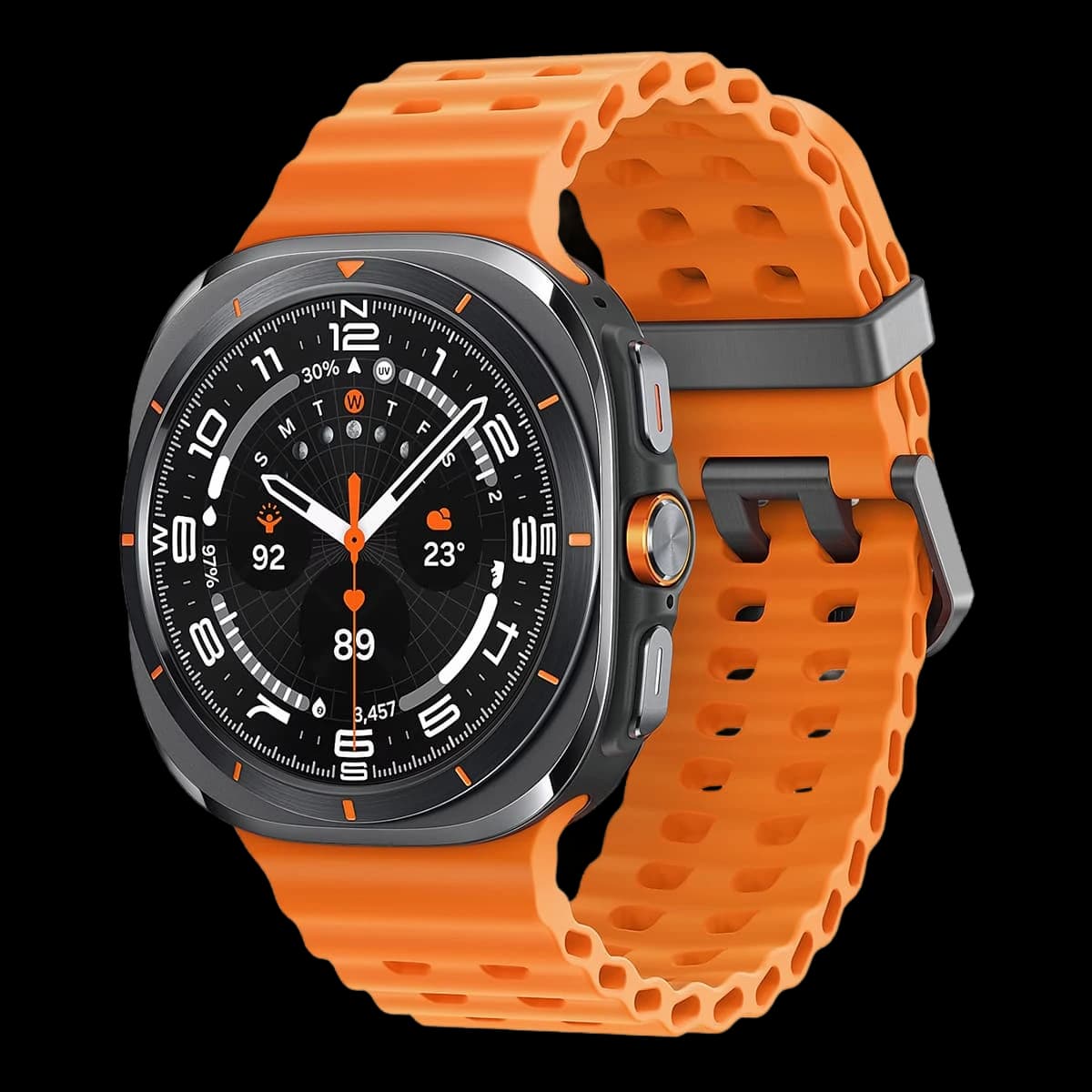 Часы Samsung Galaxy Watch Ultra 47 мм Titanium Gray, серый титан (2025)