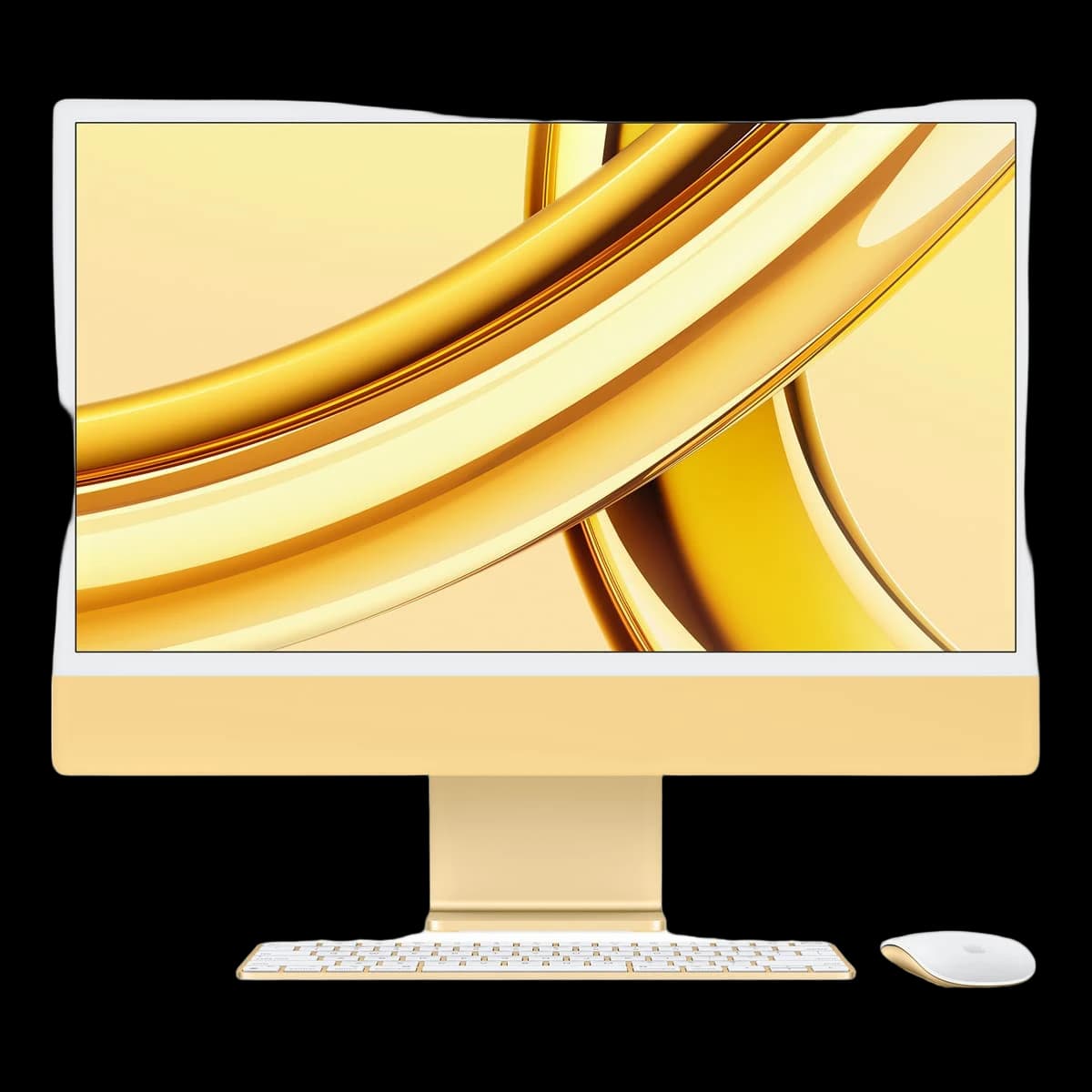 Apple iMac 24" (M3, 8C CPU, 10C GPU, 2023) Retina 4,5K, 8Gb, 256Gb SSD (MQRL3) Желтый