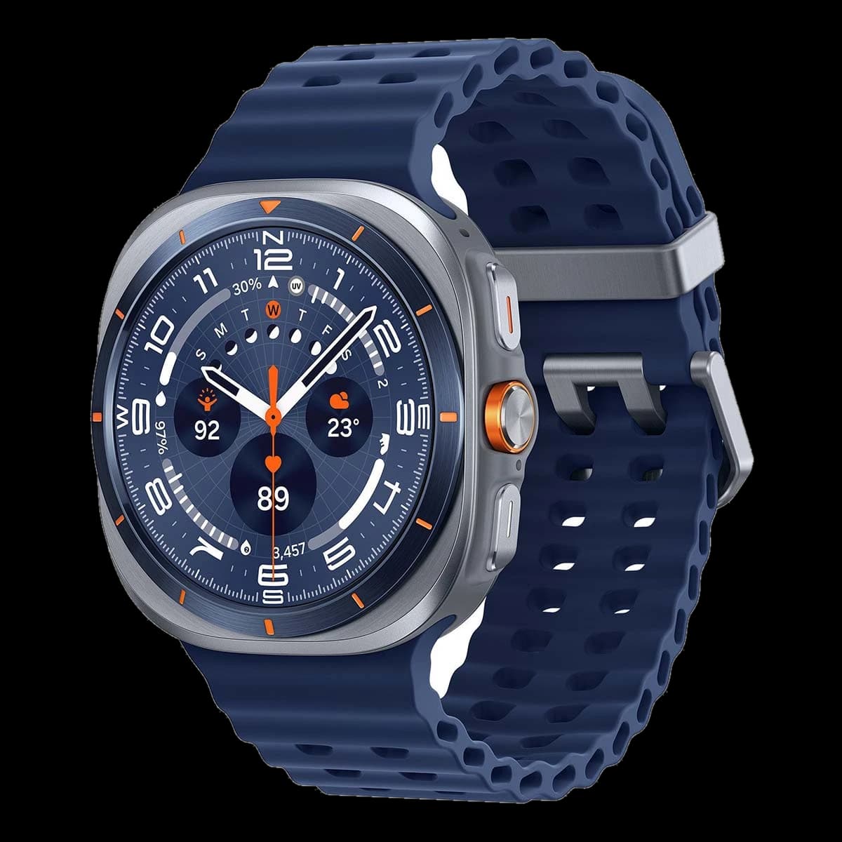 Часы Samsung Galaxy Watch Ultra 47 мм Titanium blue, синий титан (2025)