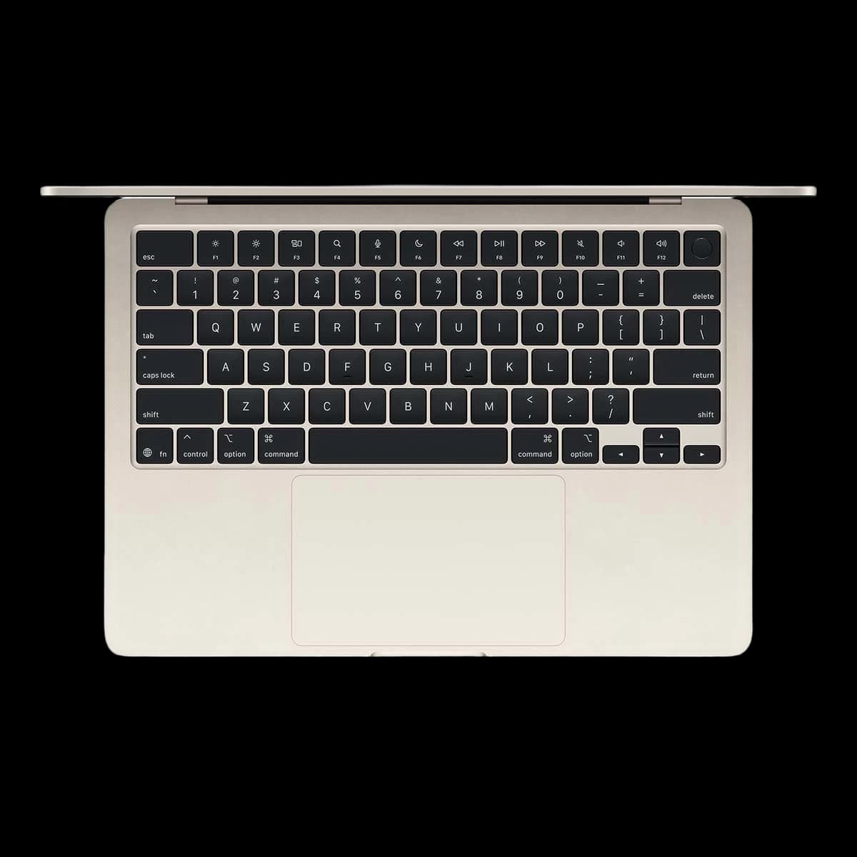 Apple MacBook Air 13" (M4 10C CPU, 10C GPU, 2025) 24/512Gb SSD (MC6A4) Starlight, «сияющая звезда»