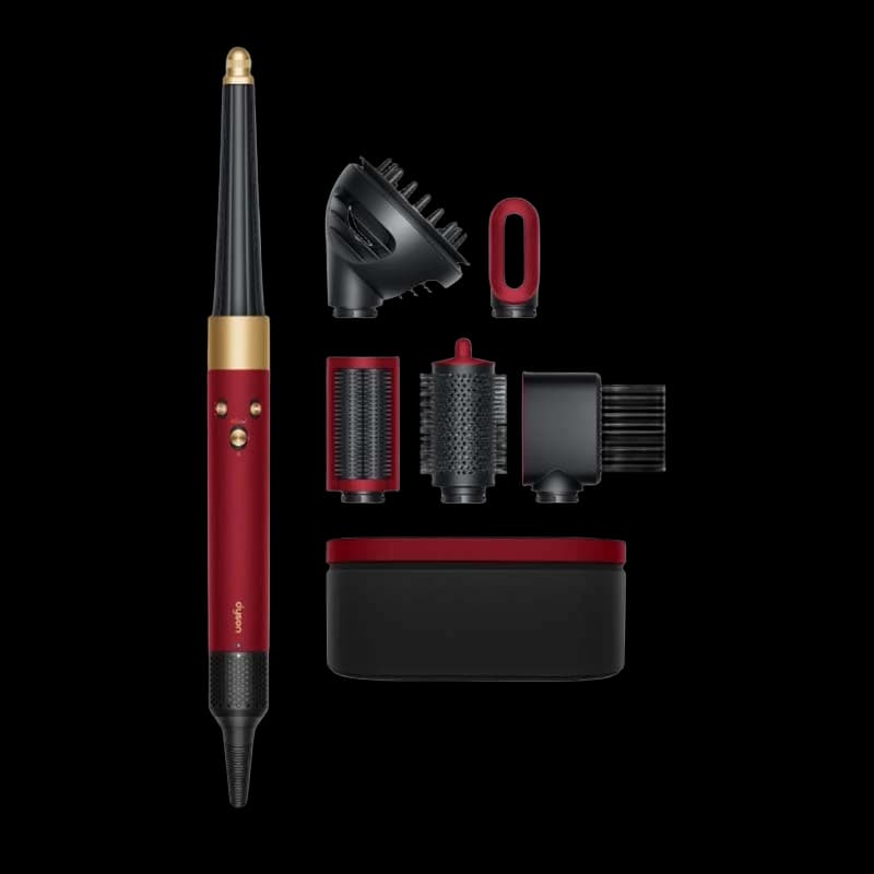 Стайлер Dyson AirWrap Complete Long HS08 Curly+Coily, Red Velvet/Gold, красный/золотой