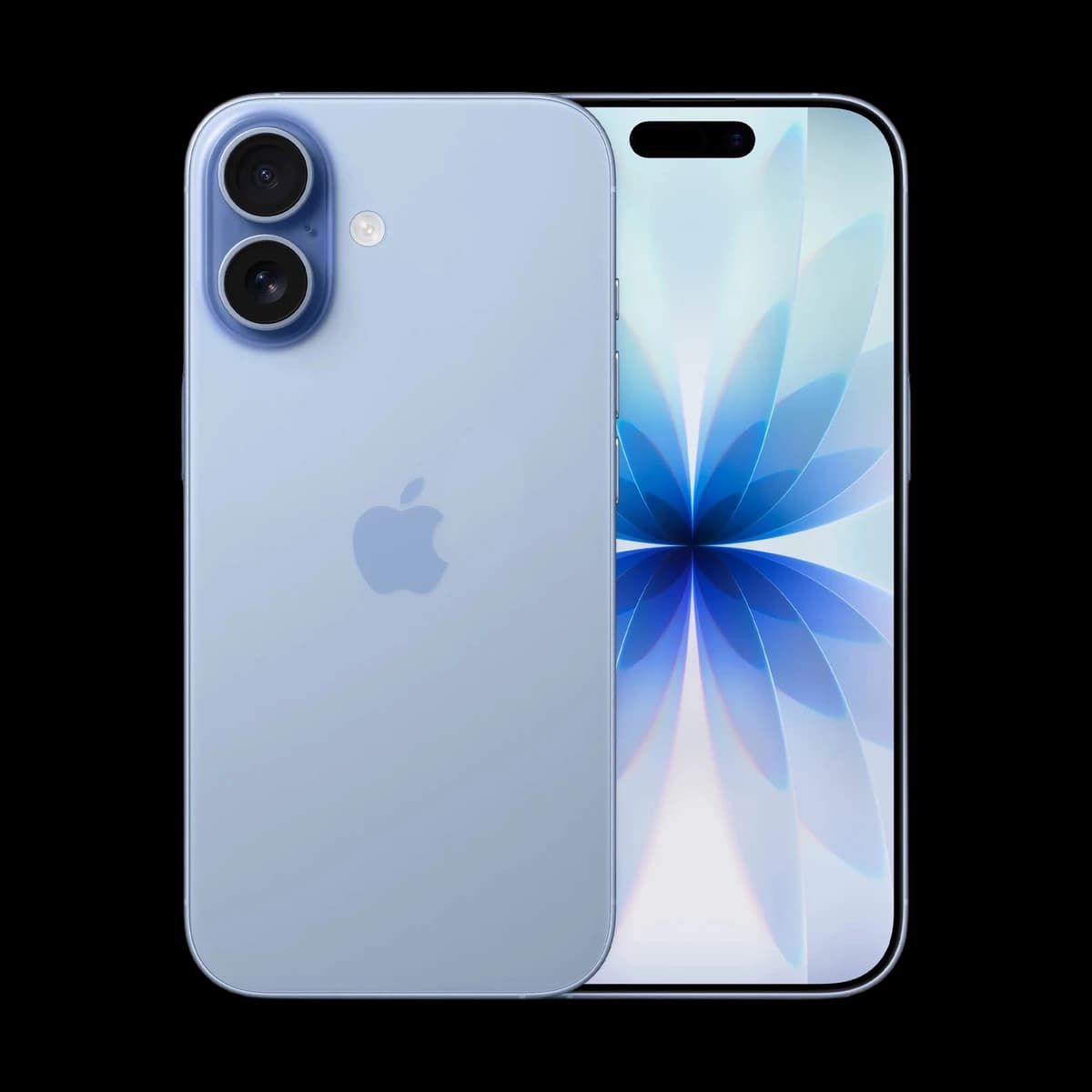 Apple iPhone 17 256Gb Dual SIM Mist Blue, голубой