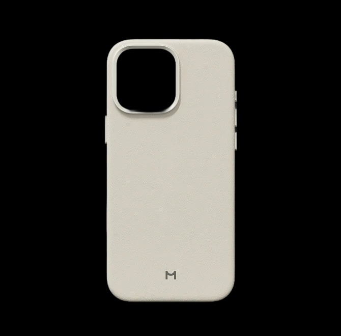 Чехол для iPhone 16 Pro Max Eco Leather Case Ivory